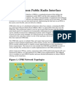 CPRI: Common Public Radio Interface: Figure 1. CPRI Network Topologies