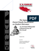 The Impact of Parent Family Involvement