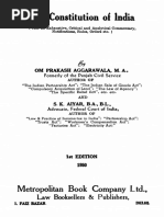 Indian Original Constitution Interpretation