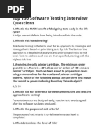 Top 150 Software Testing Interview Questions