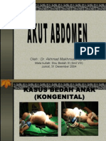 Akut Abdomen