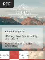 Essential of Paragraph