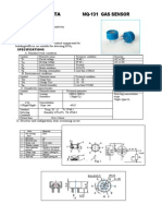 MQ-131 Gas Sensor Specs