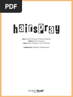 Hairspray Script 