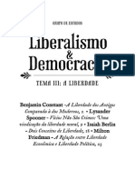 CONSTANT, Benjamin. a Liberdade Dos Antigos Comparada a Dos Modernos