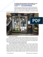 Vending Machine Wireless Management Solution Based on 3G 4G Industrial Router