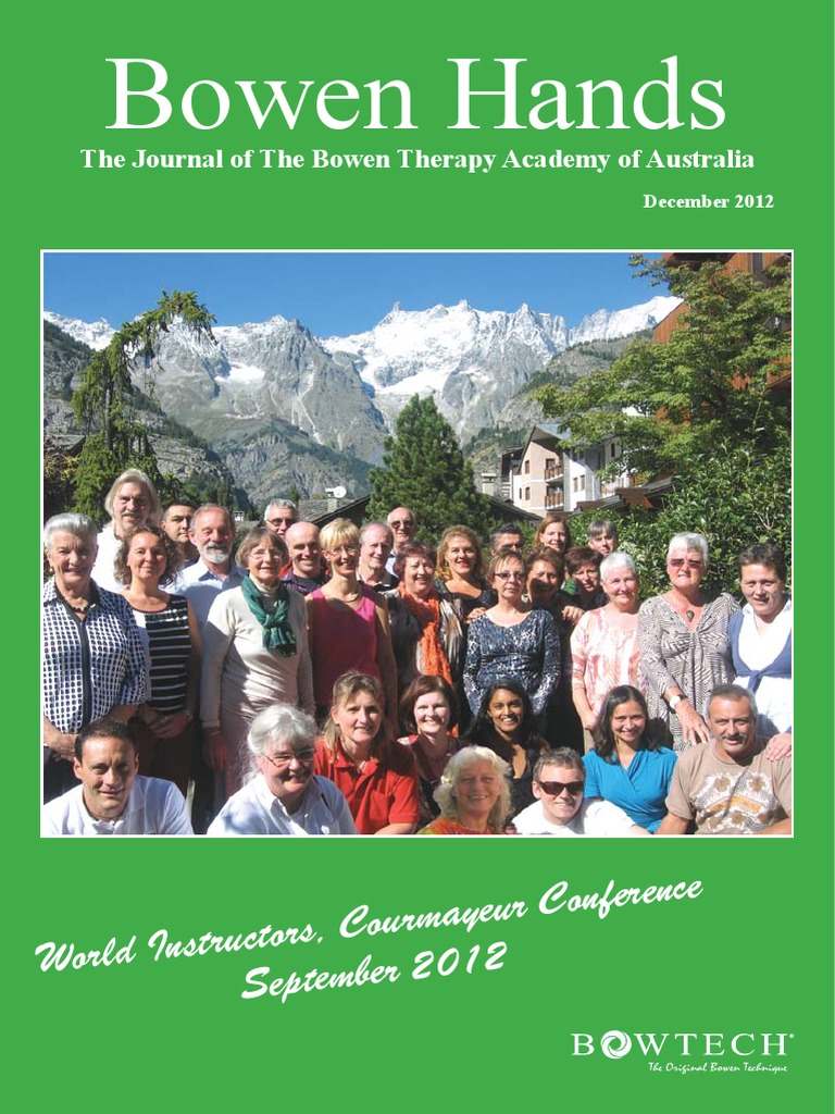 The Journal of The Bowen Therapy Academy of Australia PDF | PDF | Foot |  Massage