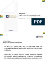 Proyecto - Plan de Comunicación Organizacional