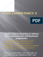 Core Competency 3