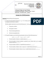 Advanced Topics in Logic Design Final Exam Dec 2013