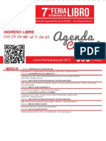 Agenda Cultural FIL 2015 