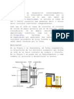 Relés: dispositivos electromagnéticos