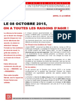  Action Interprofessionnelle 08 octobre