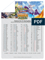 Pokémon XY - Roaring Skies - CardList English