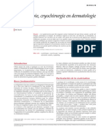 Cryothérapie, Cryochirurgie en Dermatologie Esthétique PDF