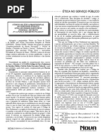 Etica No Serviço Publico