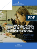 Manual para El Diseño de Proyectos de Gestión Educacional - Compressed