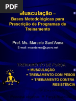 Ms Marcelo Sant'Anna - Metodologia e Programas de Treinamento