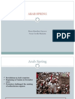 Arab Spring: Rosa Sánchez Gayoso Neus Cerdà Mairata