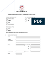 Borang Permohonan Kompetensi Elektrik