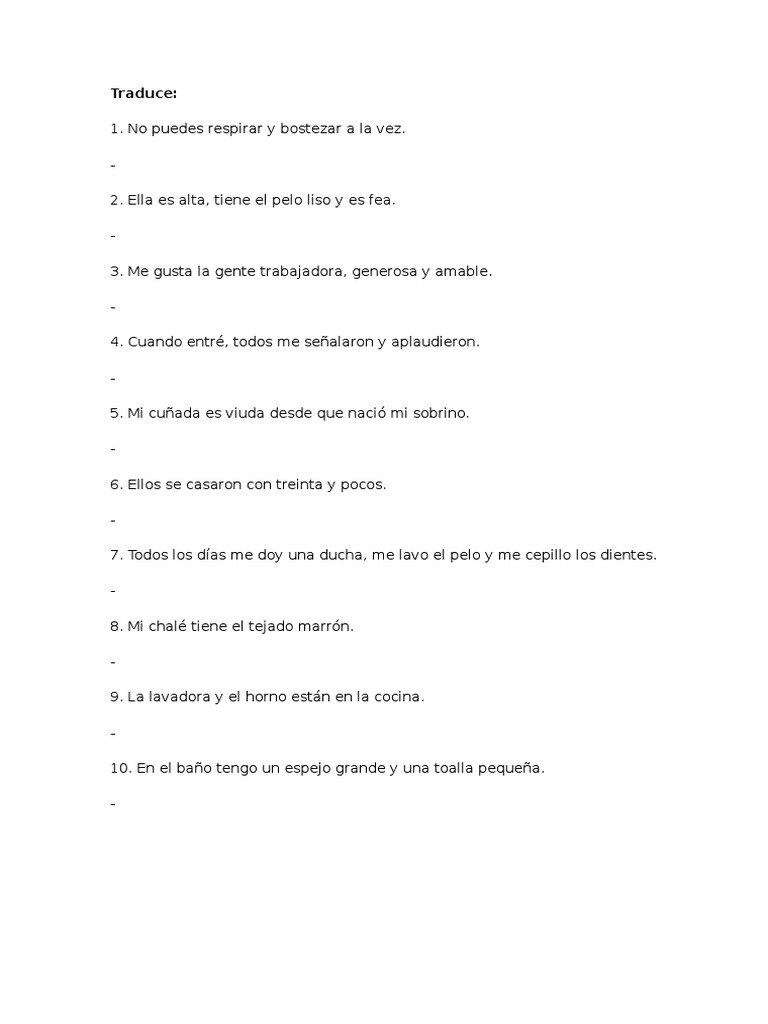 Traducir Oraciones En Ingles MeaningKosh