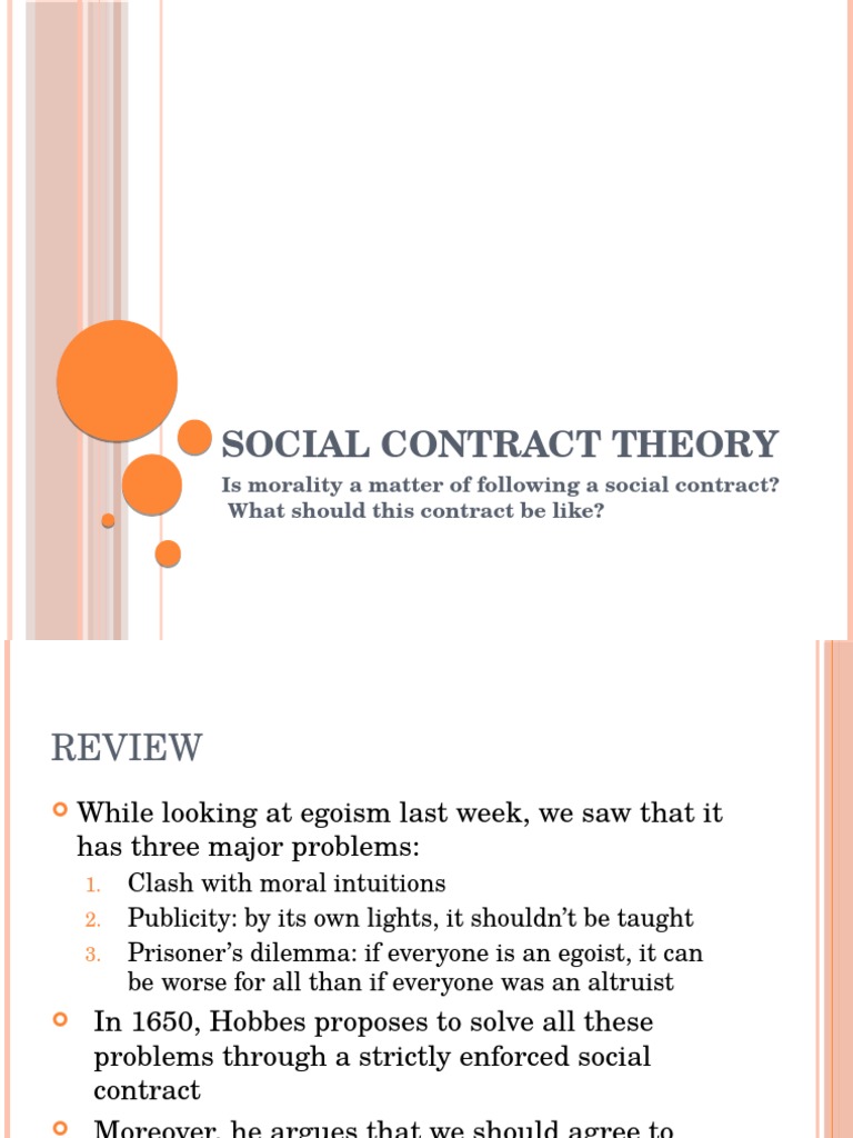 Social+contract+theory Social Contract John Rawls