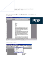 Word Trabalhos Cientificos