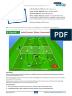 4v4v4 Dynamic Possession Game