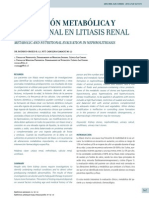 Evaluación Metabólica Litiasis Renal