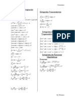 Formulas de Integracion1