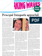 Principal Designate Appointed: First Issue!