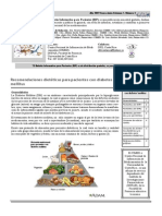 Recomendaciones Dietéticas Para Pacientes Con Diabetes