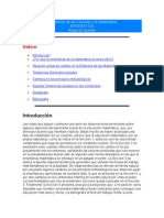 Enseñanza de las Ciencias y la Matemática.doc