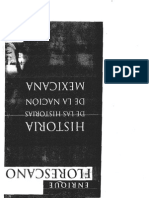 Historia de Las Historias de La Nación Mexicana Enrique Florescano