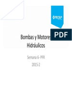 Semana 6 PFR - Hidraulica - Bombas y Motores PDF