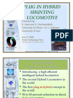 Plug in Hybrid Shunting Locomotive