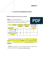 Intrdoduccion Ala Programacion Lineal