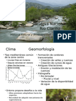 Historia Natural y Biodiversidad de R.N. Río Clarillo