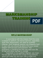 Marksmanship Training