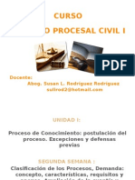 La Demanda - Proceso Civil