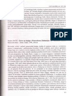 Osvrt Na Knjigu Pravoslavna Dalmacija 1998