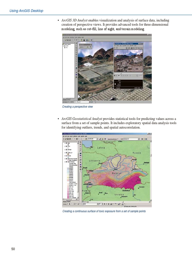 ArcGIS Desktop: 3D & Network Analysis Tools | PDF | Computers ...