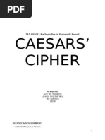 Caesar Cipher Decoder and Encoder Guide | PDF | Encryption | Cipher