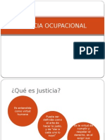 Justicia Ocupacional