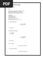 Design of Bevel Gear