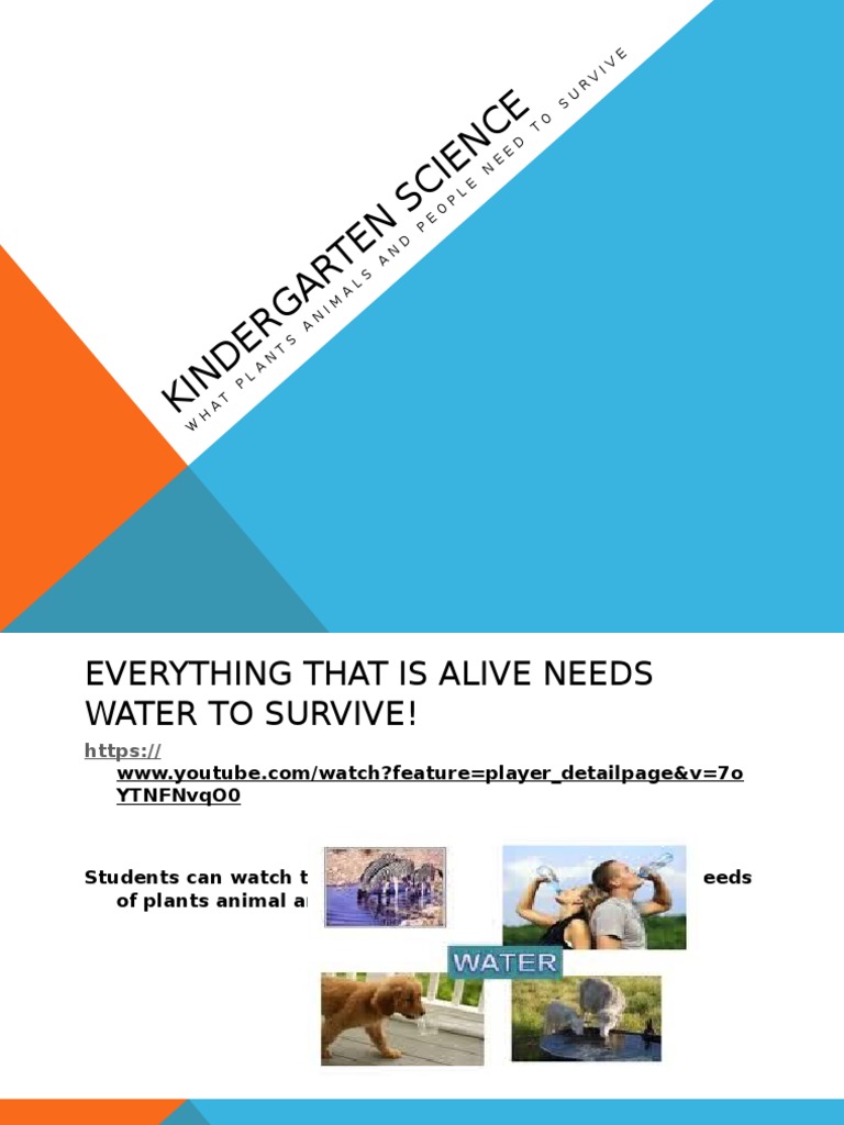 Survival Needs of Living Beings | PDF | Wellness