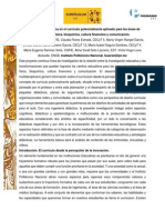 La innovación didáctica en el currículo potencialmente aplicado para las áreas de Matemáticas, Bioquímica, Cultura Financiera, Comunicación y Física