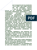 Uponemos Que La Mayoría de Los Productos Que Usamos en El Día A Día Están Hechos Artificialmente