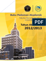 Buku Pedoman Akademik 2012 2013 FEBUB