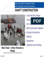 Drilled Shaft Design and Construction